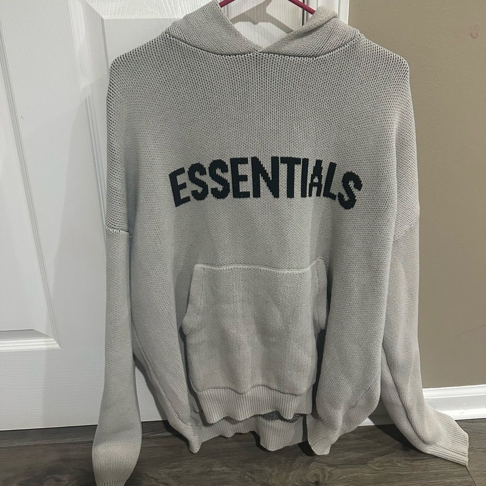 Essentials Fear of God Knit Hoodie